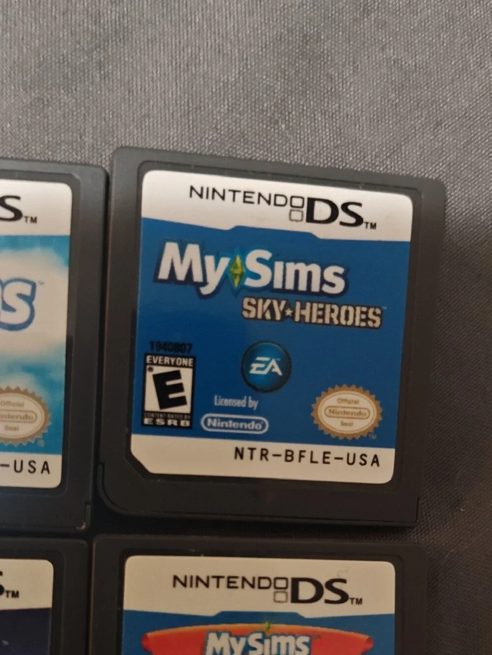 4 Nintendo DS MY Sims Game Set - (Original, Sky-Heros, Agents, and Kindom)